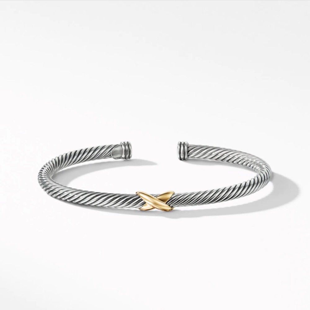 David Yurman X Cable Bracelet